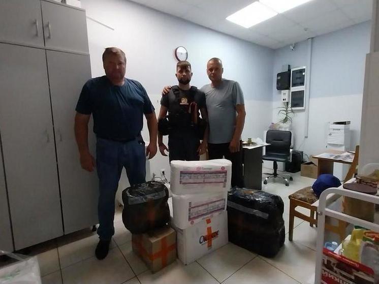 Рязанцы доставили гуманитарную помощь в Каховку Херсонской области