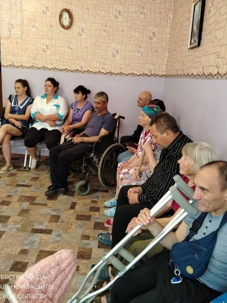 День русского языка отметили во Владимиро-Ильинском гериатрическом пансионате