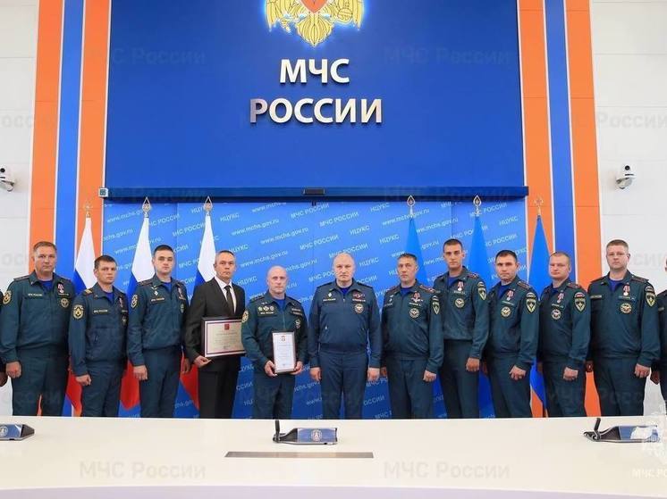 Сотрудники МЧС ДНР награждены госнаградами