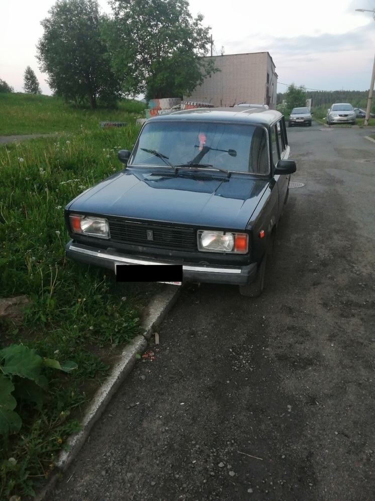 Соцсети: Пьяные мужчины валялись на капоте чужой машины в Петрозаводске