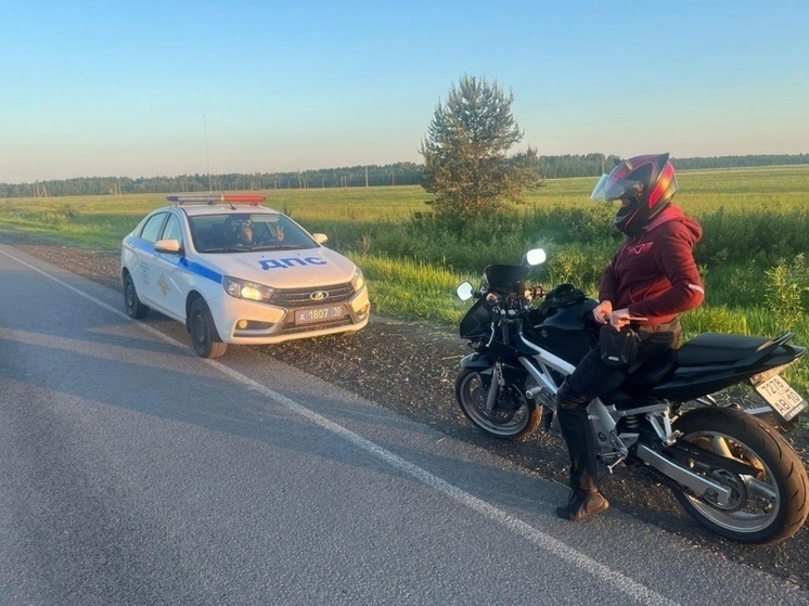 Пьяный подросток остановлен в районе Карелии за рулем мотоцикла