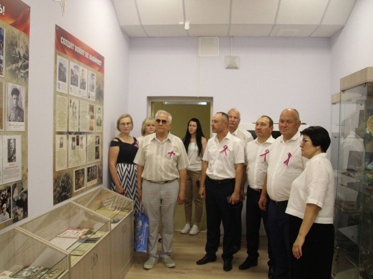 В Кущевском районе открылась выставка, посвященная Николаю Кондратенко