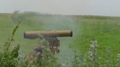 Появилось видео боевой работы ПТРК "Фагот": уничтожена бронемашина ВСУ