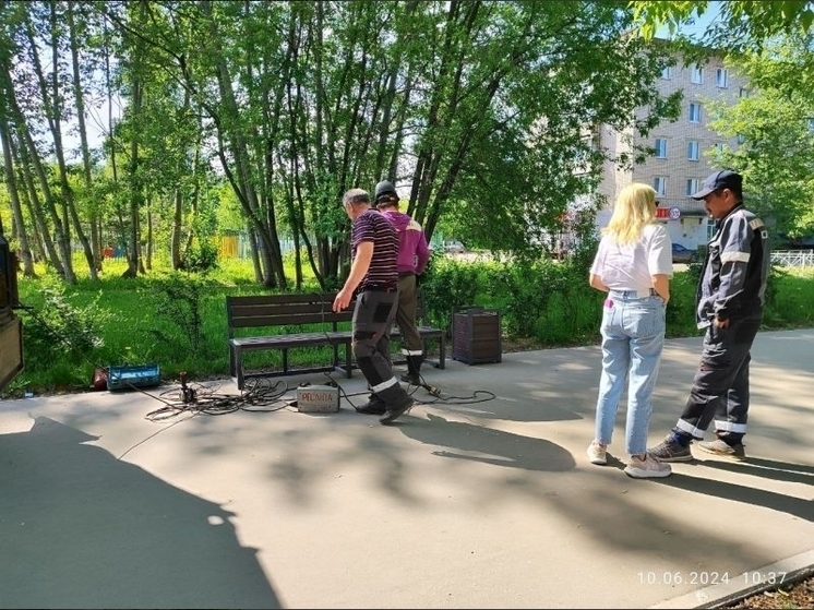 По просьбе пермяков в Индустриальном районе установили новые скамейки