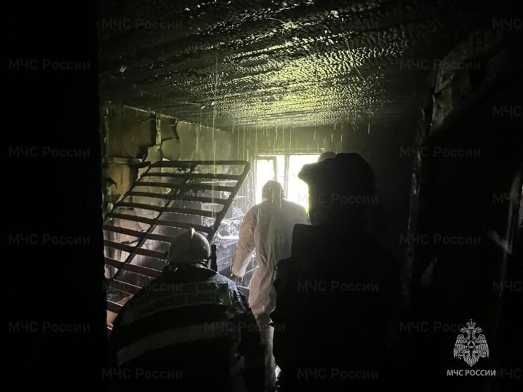 В Тымовском районе произошел пожар в детской комнате жилого дома