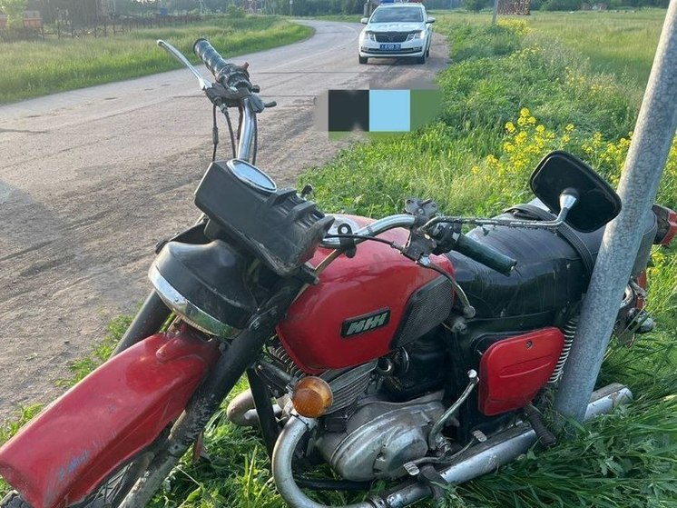 В Новосибирской области погиб 41-летний мотоциклист без прав