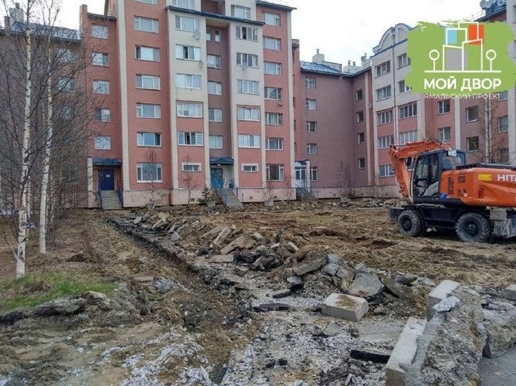 В Салехарде за лето благоустроят 15 дворов