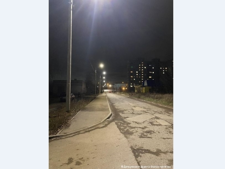 В Перми появилось уличное освещение в микрорайоне Липовая гора