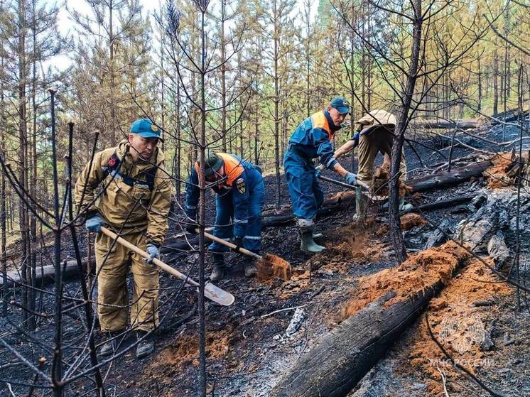 За минувшие сутки в Якутии потушили 9 лесных пожаров
