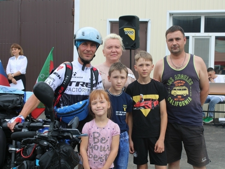 Многодетный отец из Татарстана преодолеет 10 тыс. км на велосипеде по России