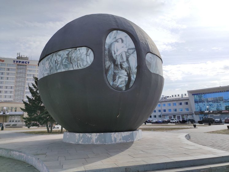 В Омске нашли новое место для макета шара "Держава"