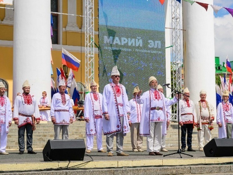 В праздновании «Пеледыш пайрем» в Йошкар-Оле участвовали 50 коллективов 