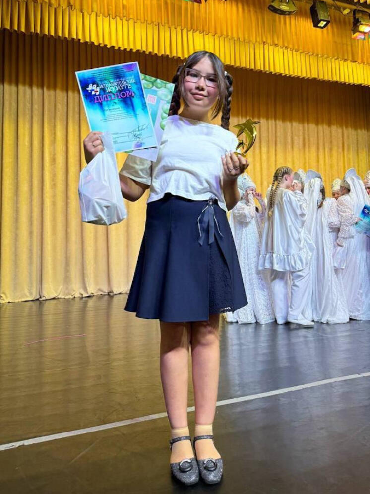 Юная певица из Надыма стала лауреатом Всероссийского чемпионата