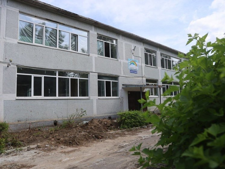 В Серпухове продолжается ремонт дошкольного учреждения п. Пролетарский