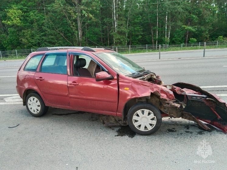 В ДТП на трассе М-1 пострадала пожилая женщина