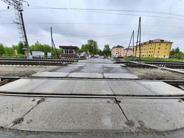 Железнодорожный переезд в Беломорске закроют на ремонт на 10 часов