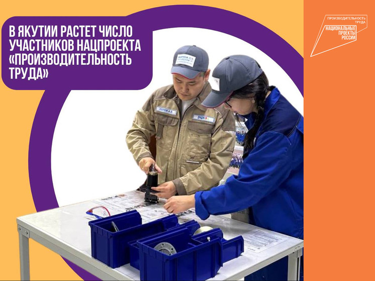 Национальные проекты России: Якутские предприятия продолжают присоединятся к нацпроекту «Производительность труда»