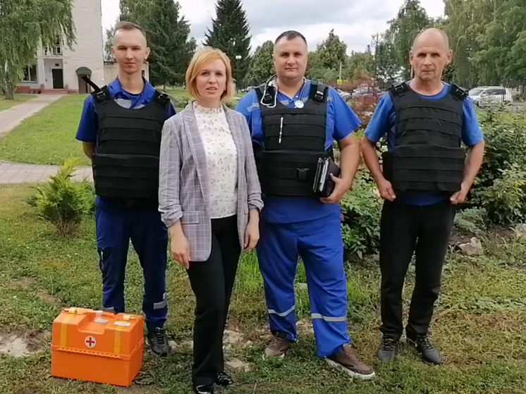 Курские медики начали получать бронемашины для выездов на приграничные территории