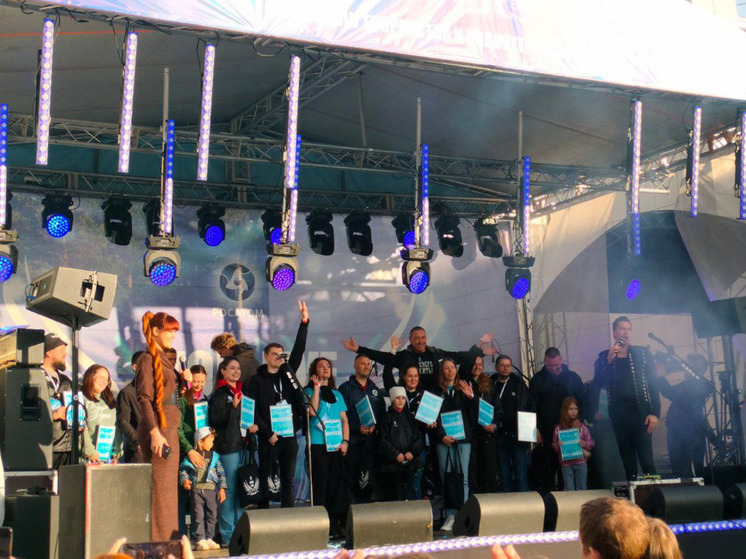 В Полярных Зорях впервые прошел фестиваль творчества и волонтерства «Atom Live»