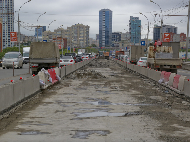 В Новосибирске отремонтируют путепровод через дамбу Димитровского моста