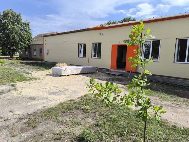 Капремонт амбулатории в Розовке на Запорожье уже на финишной прямой
