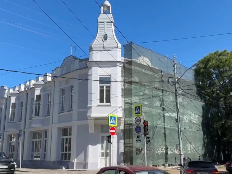 В Краснодаре приступили к финальным работам по реставрации исторического здания