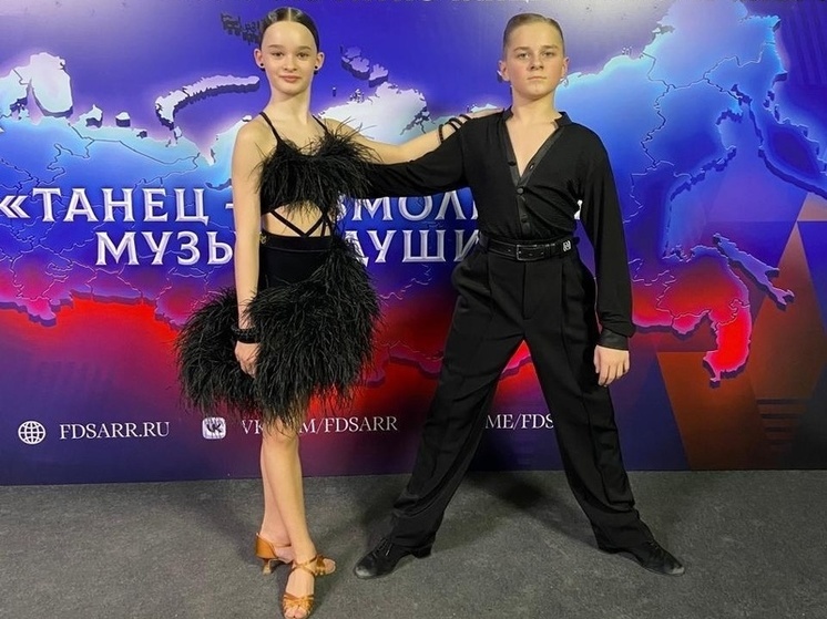 Танцевальная пара из Серпухова выступит в Китае
