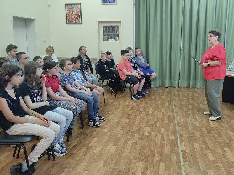 Юным жителям Серпухова рассказали о Пушкине