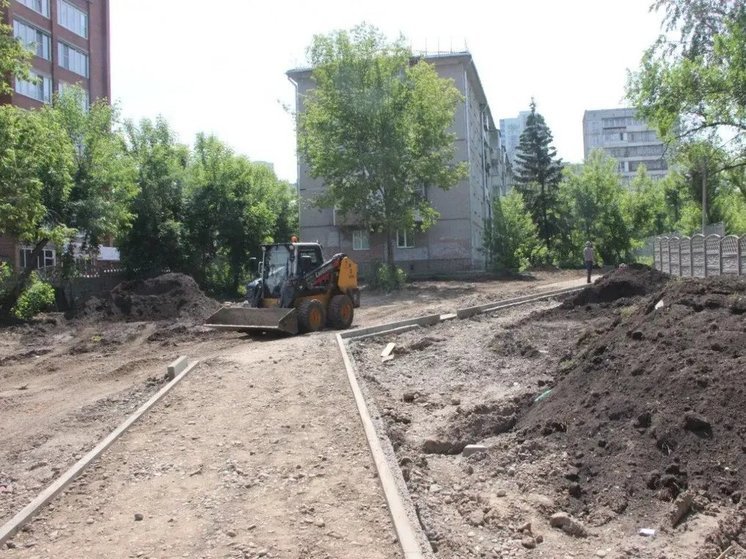 В Красноярске на Менжинского обустроят пешеходную зону