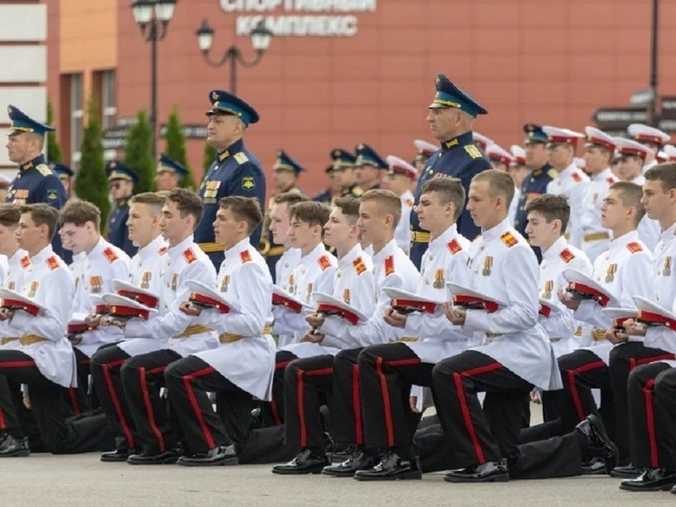 Тульское суворовское военное училище выпустило еще 55 курсантов