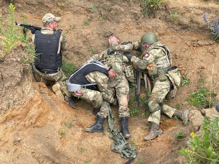 Дружинники орловской Бригады Катукова подготовились к штурму укрепрайона