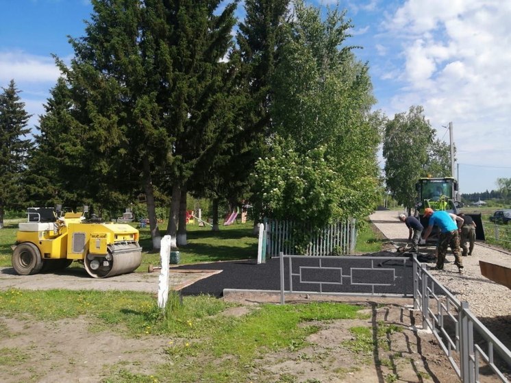 В Кузбассе благоустроят больше 44 000 квадратных метров тротуаров