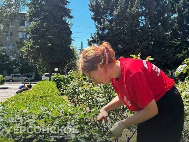Запорожский волонтер две недели работала в Скадовске