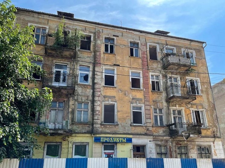 Калининградский фонд капремонта сохранит архитектурные детали дома в Советске
