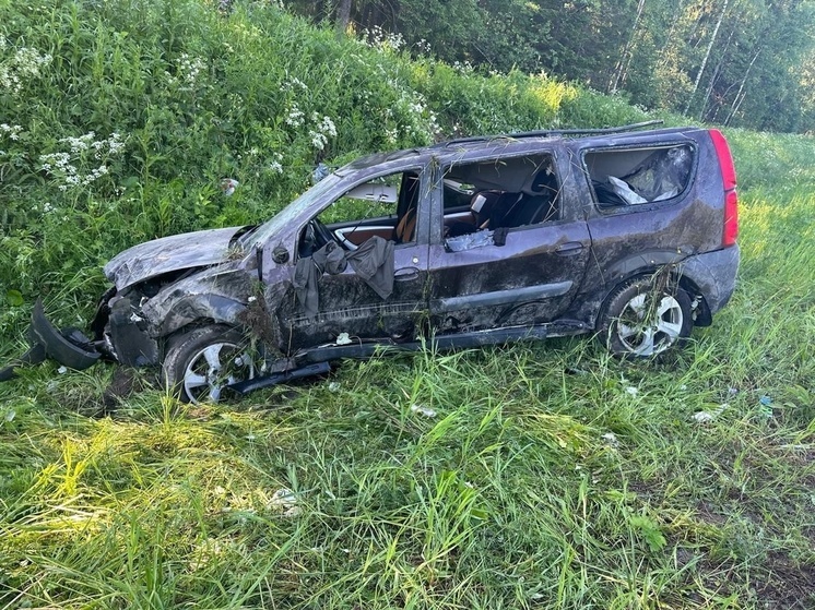 Подробности аварии, где пострадали 4 человека, рассказали в ГИБДД Карелии