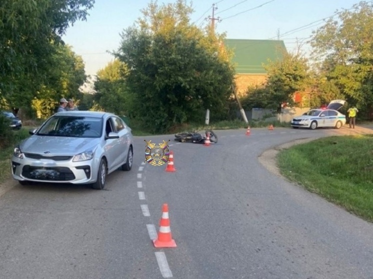 В Абинском районе произошла авария с 15-летним водителем