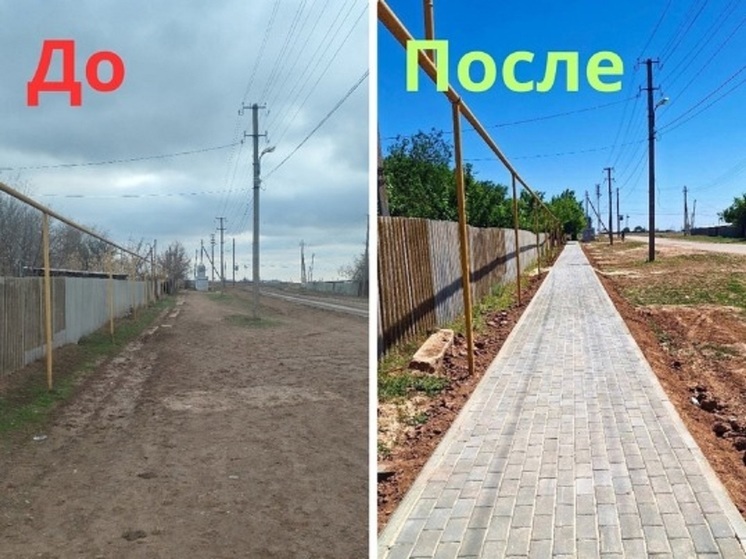 В Калмыкии продолжают работы по благоустройству