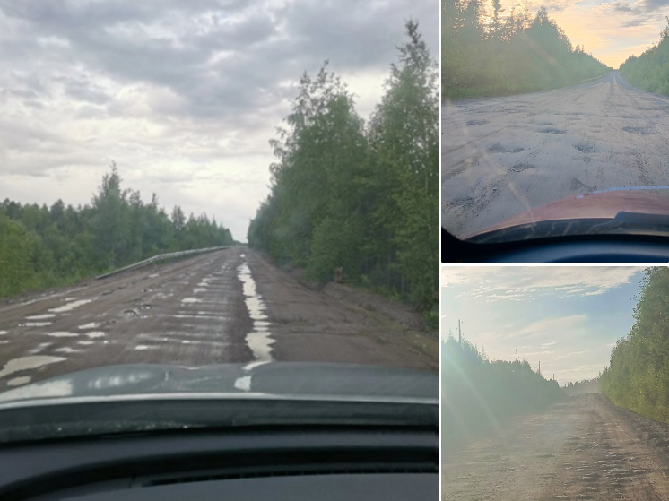 Дорожникам Карелии пожелали всю жизнь ездить по разбитым грунтовкам