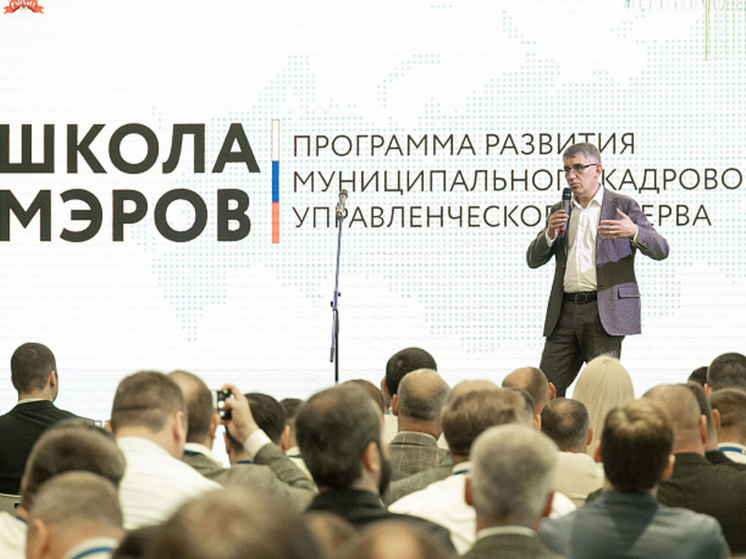 Дмитрий Миляев выступил на "Школе мэров"