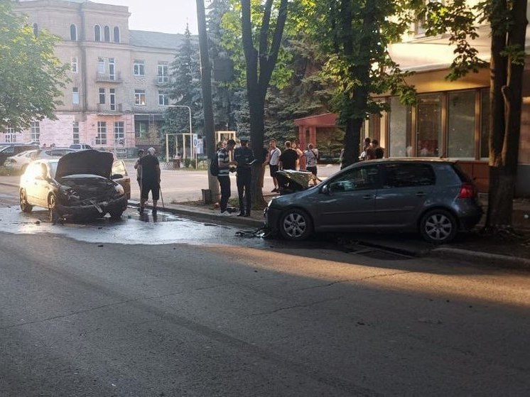 В Харцызске в аварии пострадал трёхлетний малыш