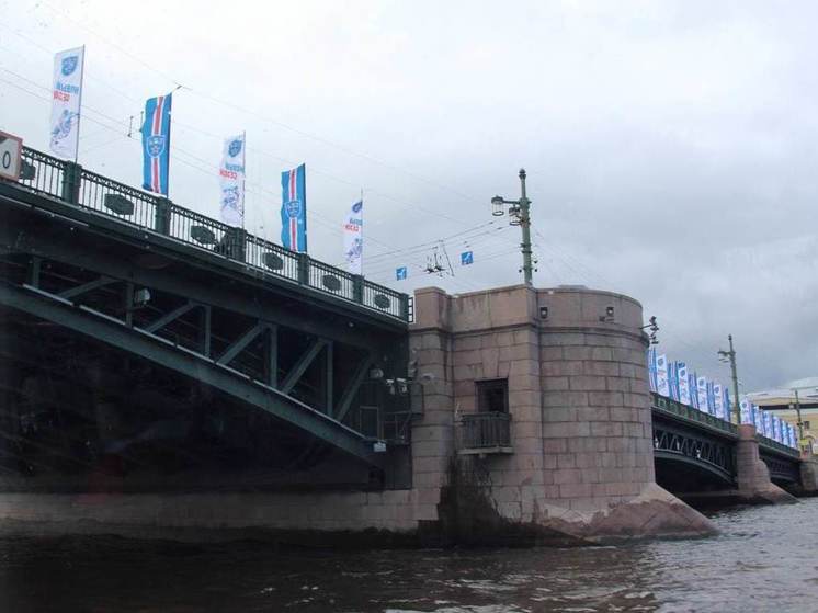 Петербуржцев предупредили об ограничениях движения по Троицкому мосту с 23 по 30 июня