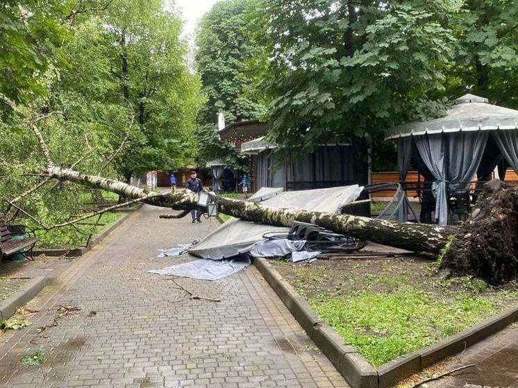 Во Владикавказе устраняют последствия непогоды