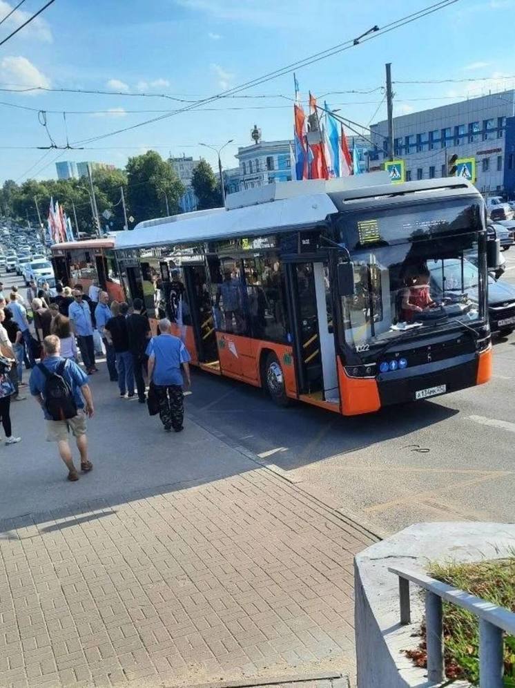 Еще один электробус сломался на маршруте в Нижнем Новгороде