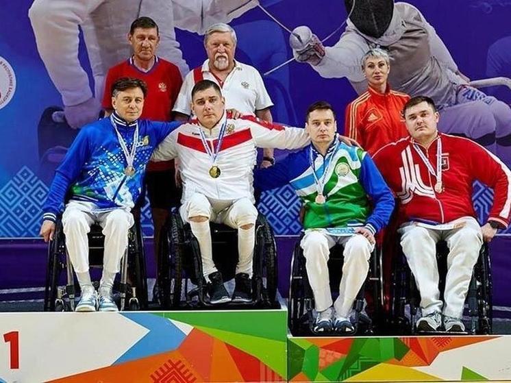 Омские фехтовальщики завоевали медали чемпионата России среди спортсменов с ПОДА