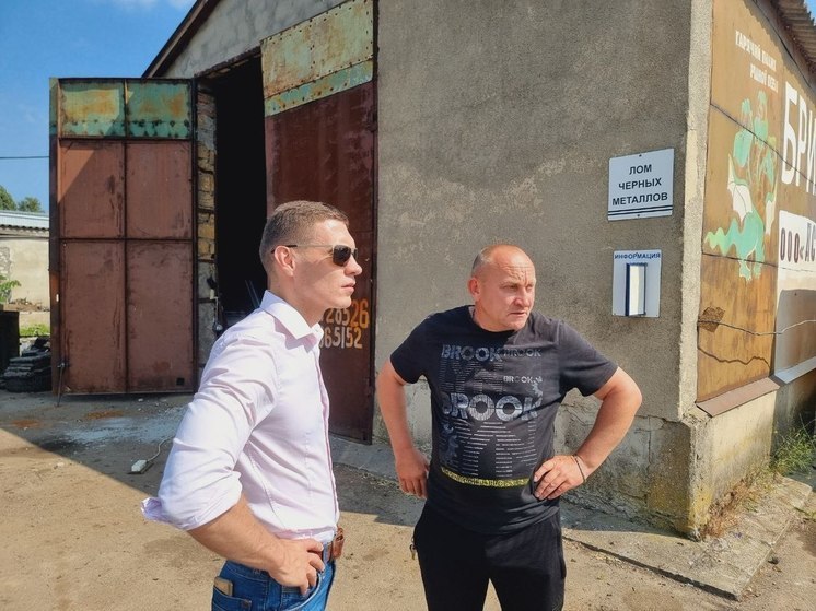 Глава херсонского Минпромторга обсудил с предпринимателями вопросы металлолома