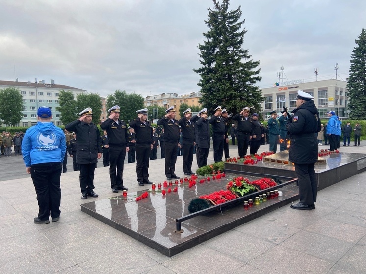 Северодвинцы почтили память погибших в Великой Отечественной войне