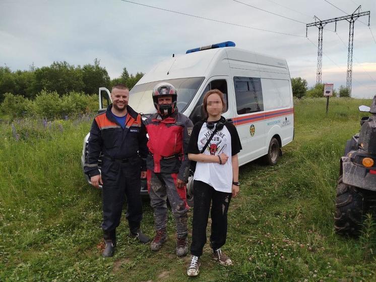 В Подмосковье спасли девочку, заблудившуюся в лесной чаще