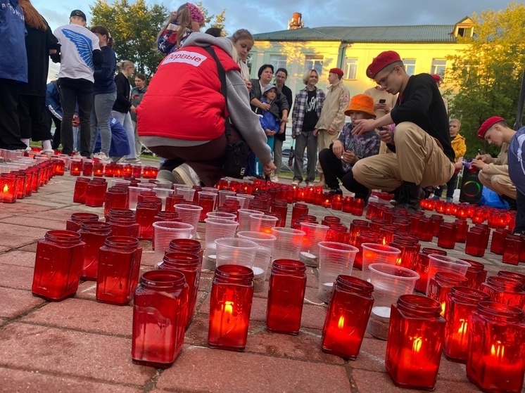 В Новгородской области прошла международная акция «Огненные картины войны»