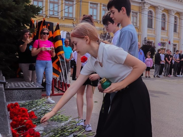 В День памяти и скорби в Буденновске вспоминали жертв ВОВ