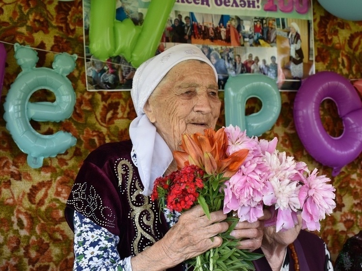 Жительнице Башкирии исполнилось 100 лет